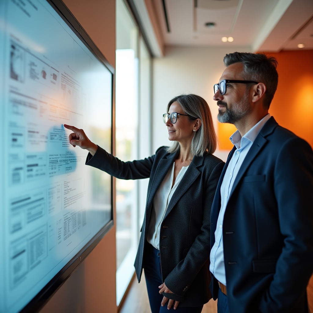 Team di formatori digitali a Bari in ambiente professionale